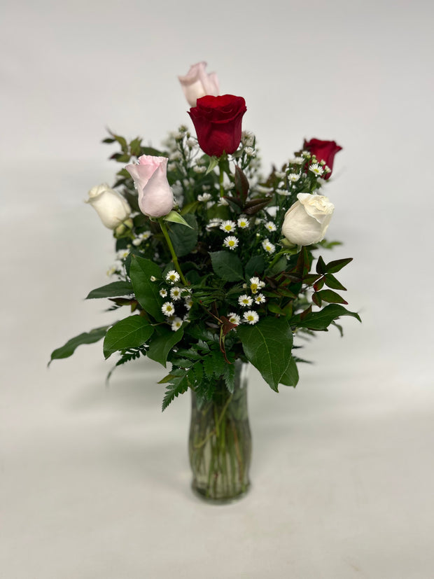 Valentine's - 6 Roses