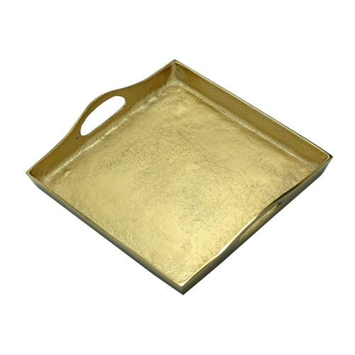 Gold Gilded Square Tray