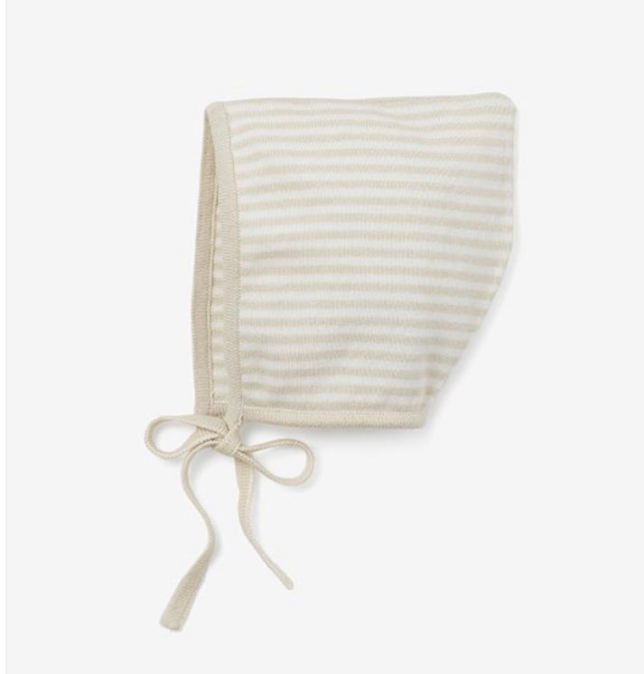 Elegant Baby Mini Stripe Bonnet