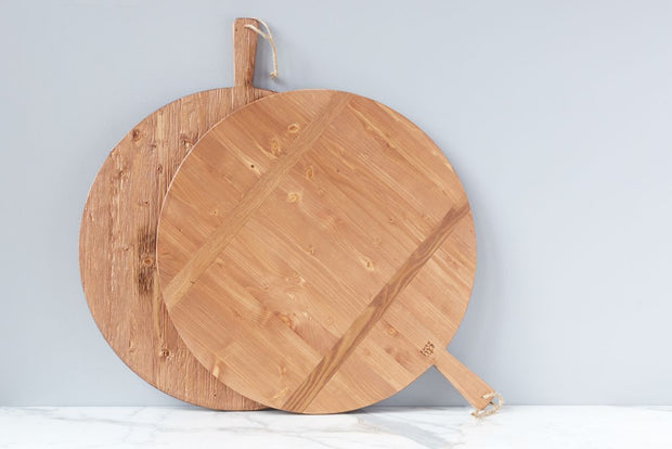 ETU Round Pine Charcuterie Board, Large