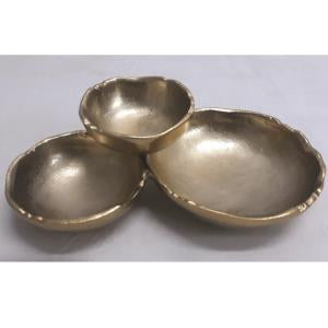 Gold Three piece serving piece